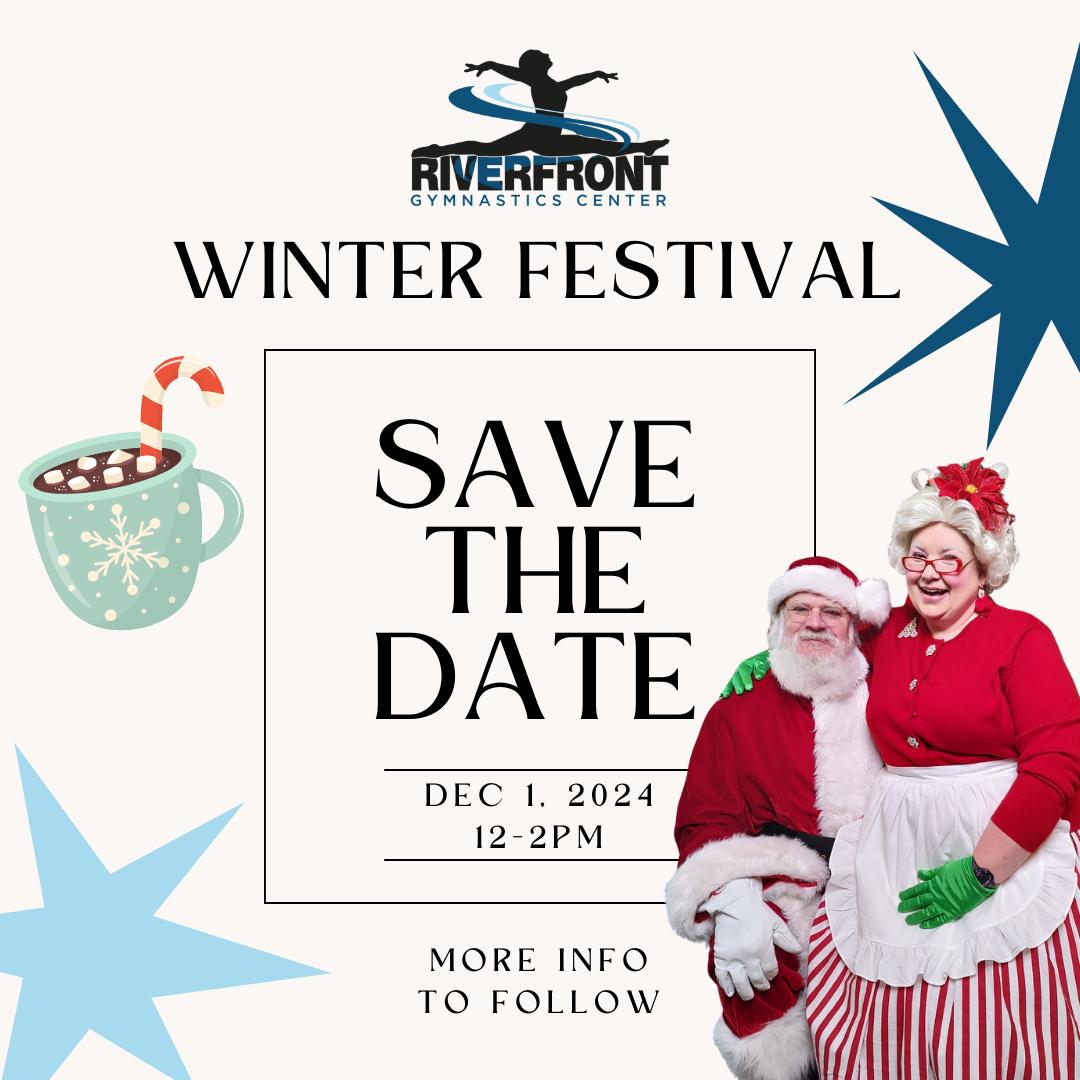 Riverfront Gymnastics Winter Festival December 1, 2024